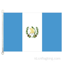 Bendera nasional Guatemala 90*150 cm 100% poliester